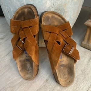 Birkenstock Lugano Mink Sandals
